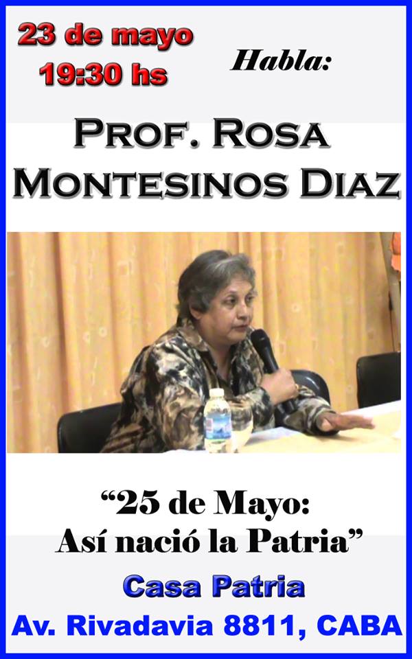 Conferencia Prof. Rosa Montesinos Díaz