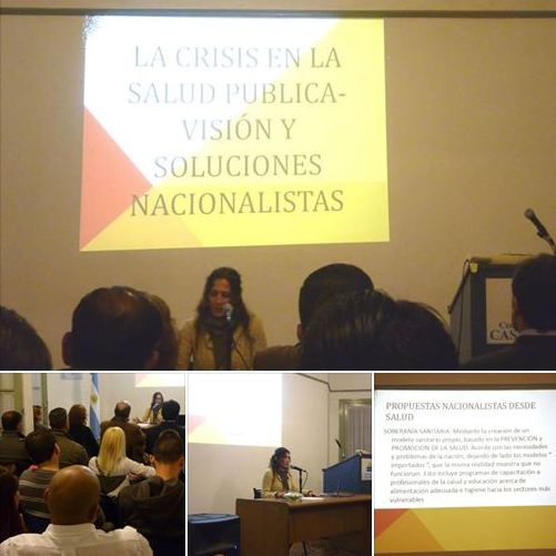 Salud Pública: Lic. Ana Graziano expuso críticas y soluciones en Casa Patria