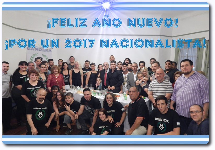 ¡Feliz Año Nuevo! ¡Por un 2017 Nacionalista!